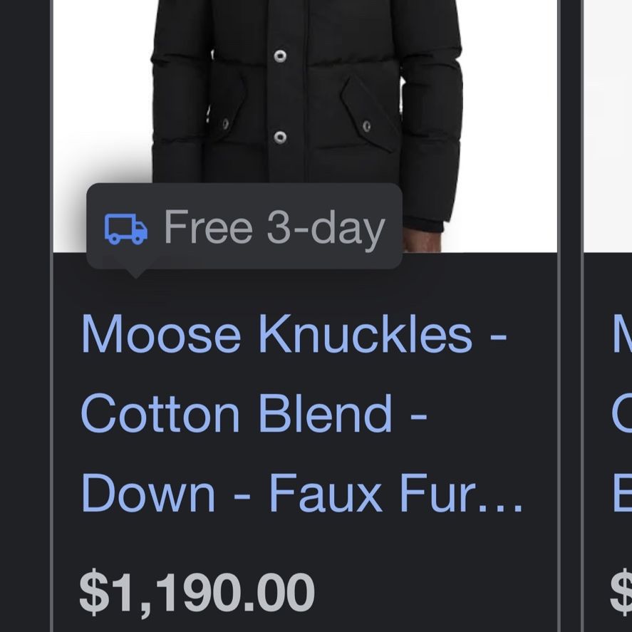 Moose Knuckle Fur Jacket 