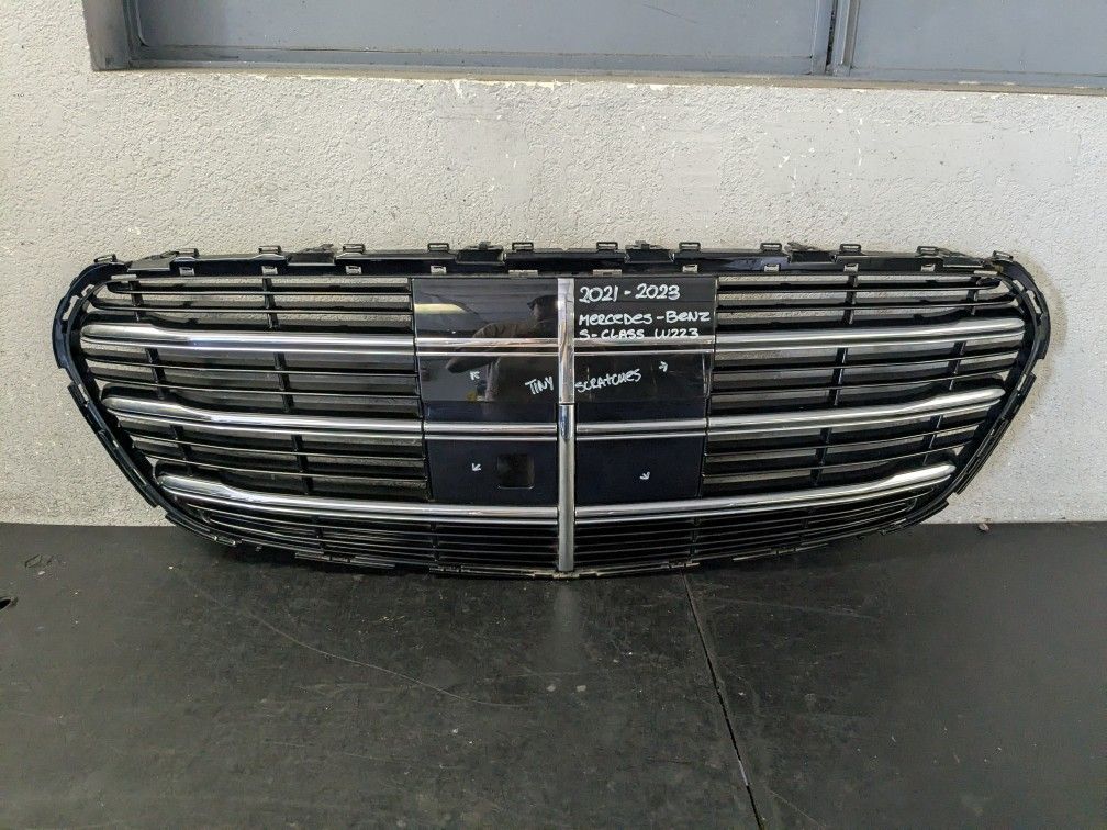 2021-2022-2023 MERCEDES-BENZ S-CLASS W223 GRILL OEM USED