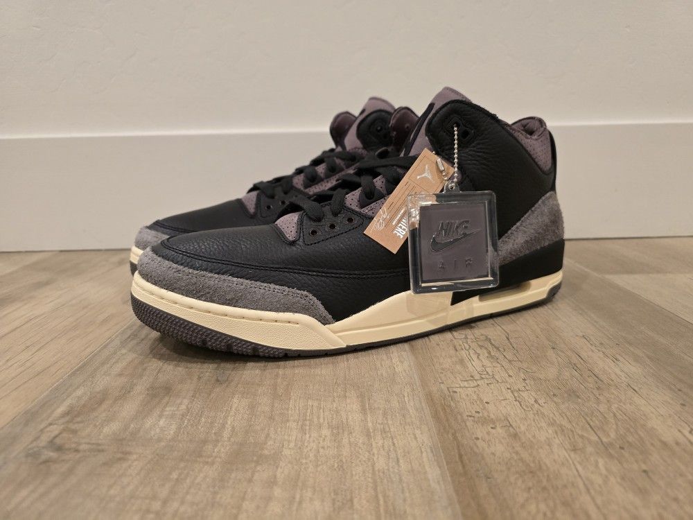 JORDAN RETRO 3 A' MA MANIERE WHILE YOU WERE SLEEPING...SZ 10.5 MENS / 12 WOMANS...BRAND NEW