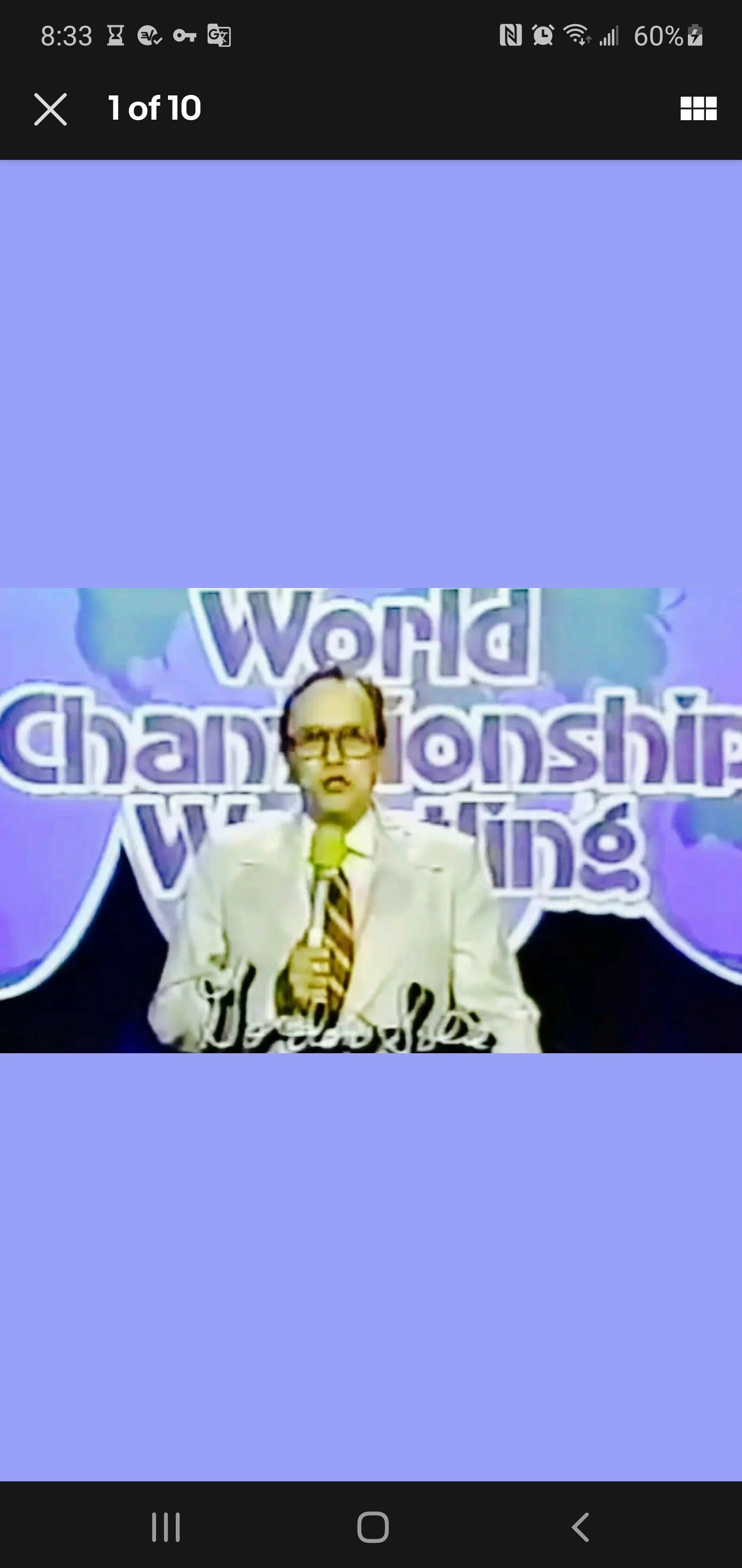 RARE WWE Hall of Famer Gordon Solie Funeral Program and poster WWF WCW NWA WCCW