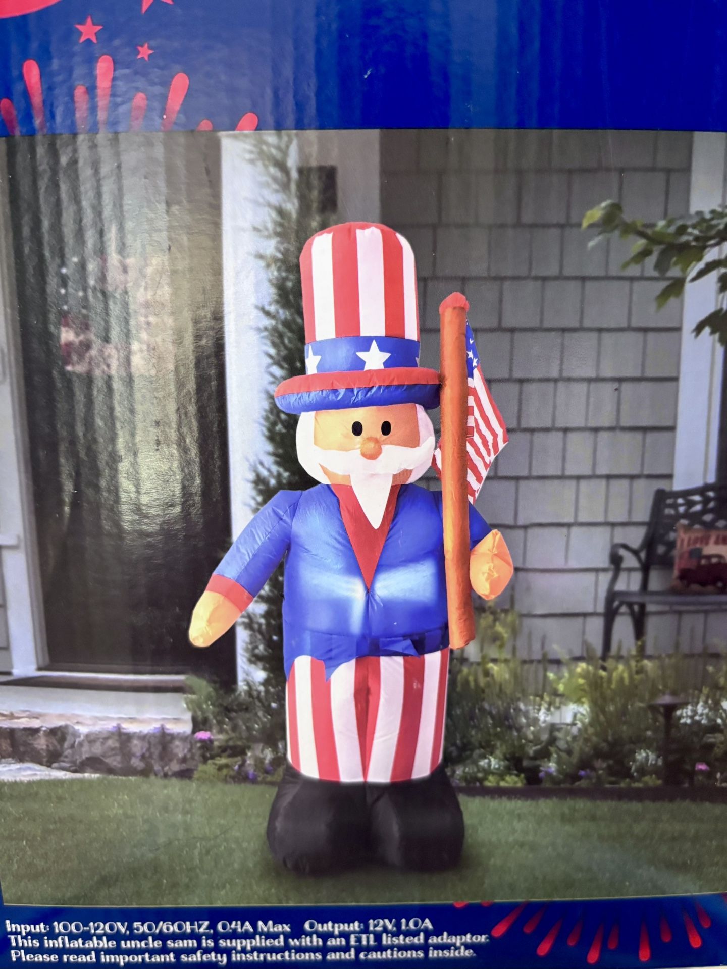 *NEW* Inflatable Uncle Sam