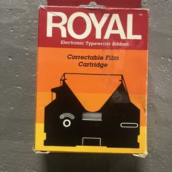 NEW NOS Royal Correctable Film Cartridge Electronic Typewriter Ribbon 013036