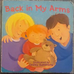 Back In My Arms Baby Board Book