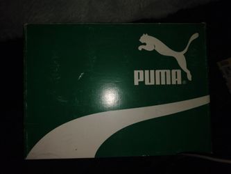 PUMA Suede Classic Sneakers - Green / White.   MENS US SIZE 12