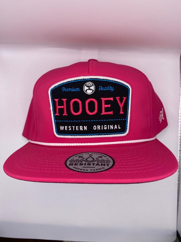 HOOEY HAT. Pink Western Hooey. 