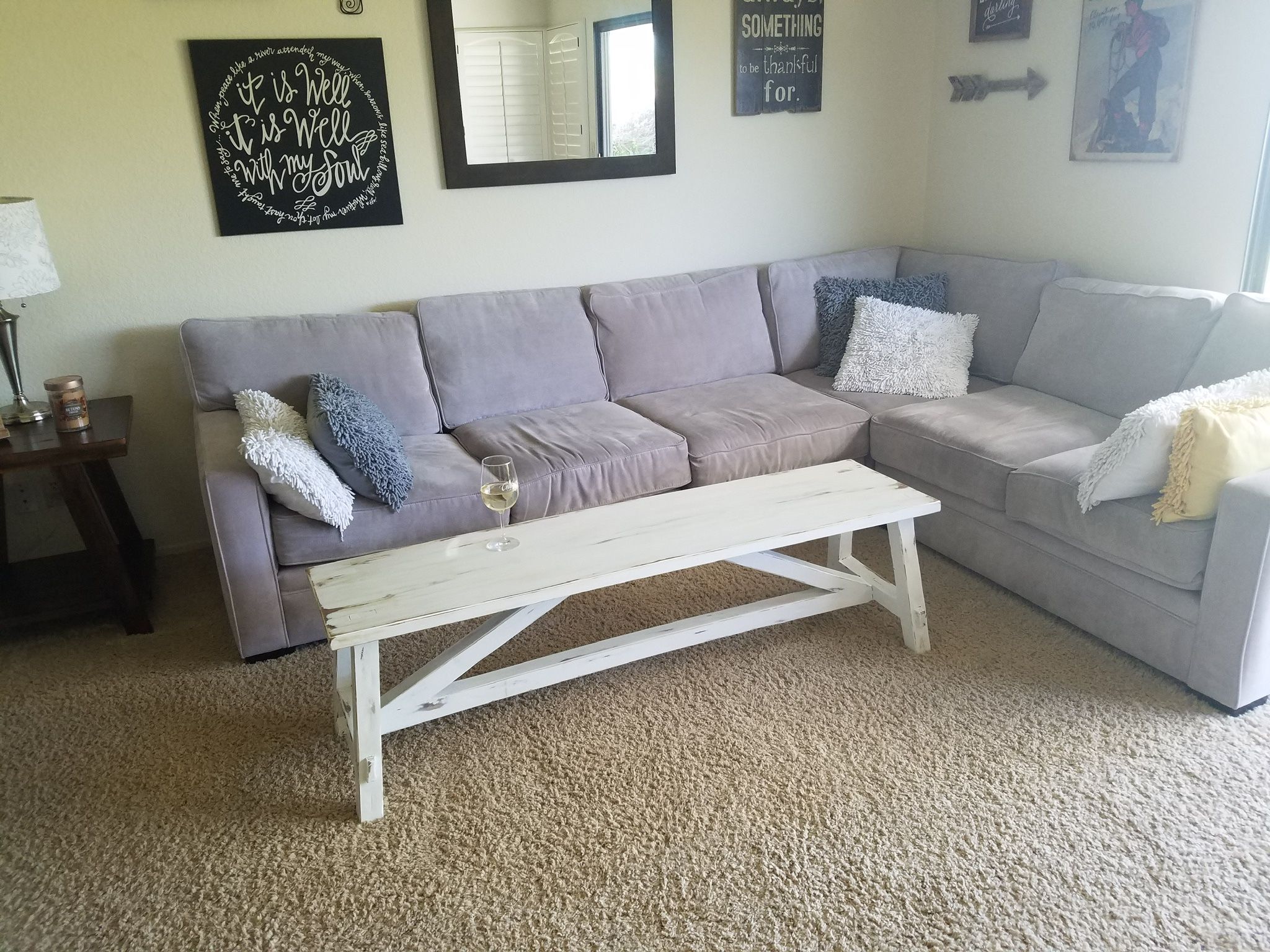 Pottery Barn Coffee Table Or Bench