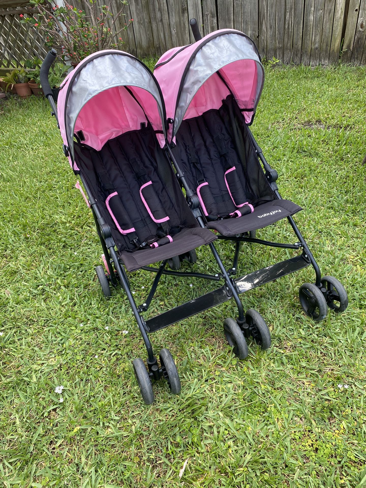Double Stroller Baby joy