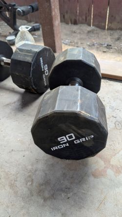90 pound weights