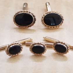 Dress Shirt Set, Cufflinks and Studs 