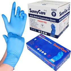 Blue Gloves 