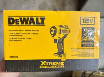 DEWALT XTREME 12-volt Max Variable Speed Brushless 3/8-in Drive Cordless Impact Wrench (Battery Not Included and Charger Not Included)