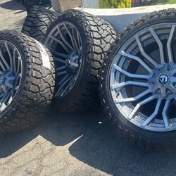 WHEELS FUEL 24x12 FORD F-250 F-350 8x170