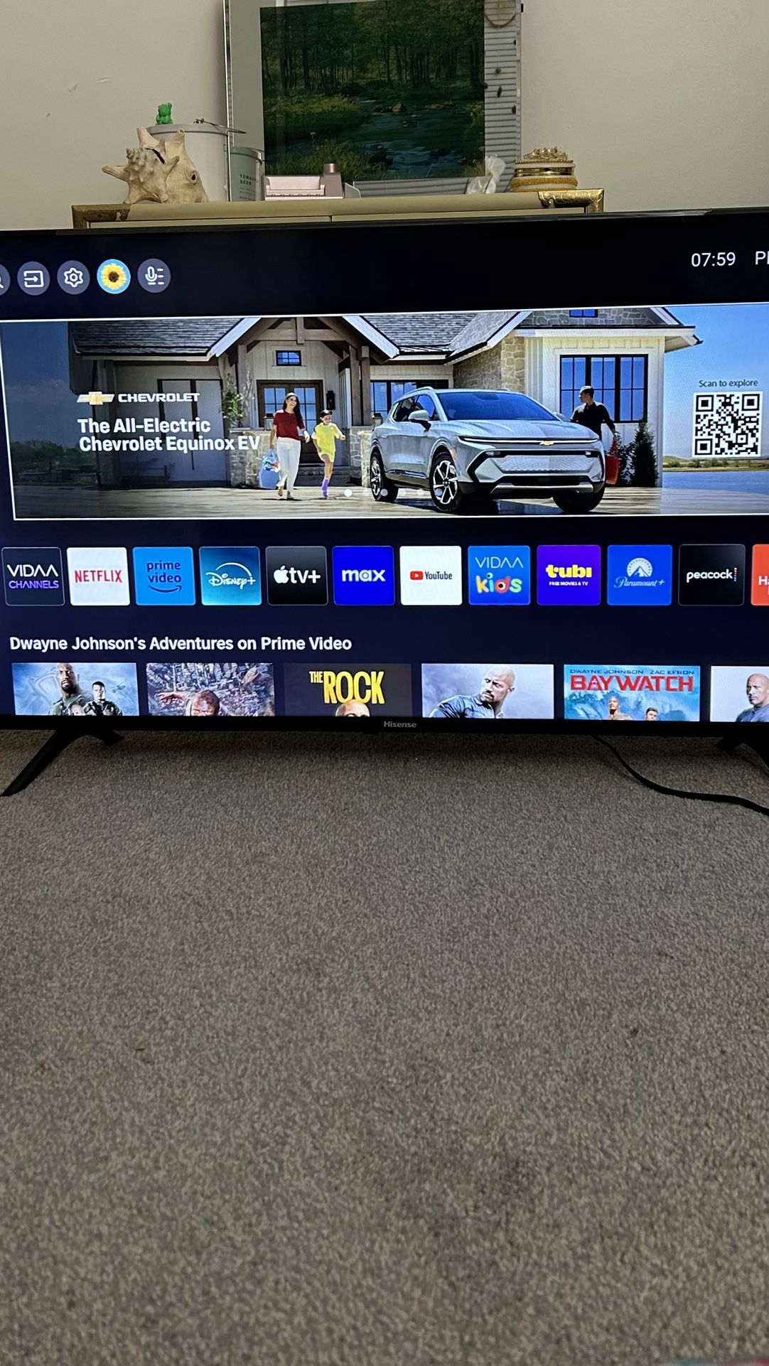 Hisense 40 inch TV