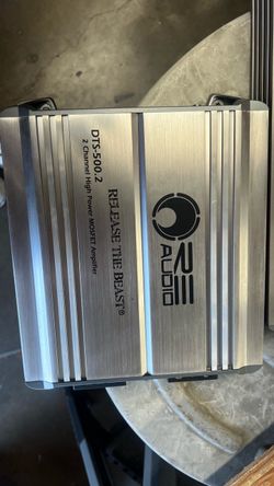 RE Audio Car Amps - DTS-1000.1 Monoblock & DTS-500.2 2-Channel