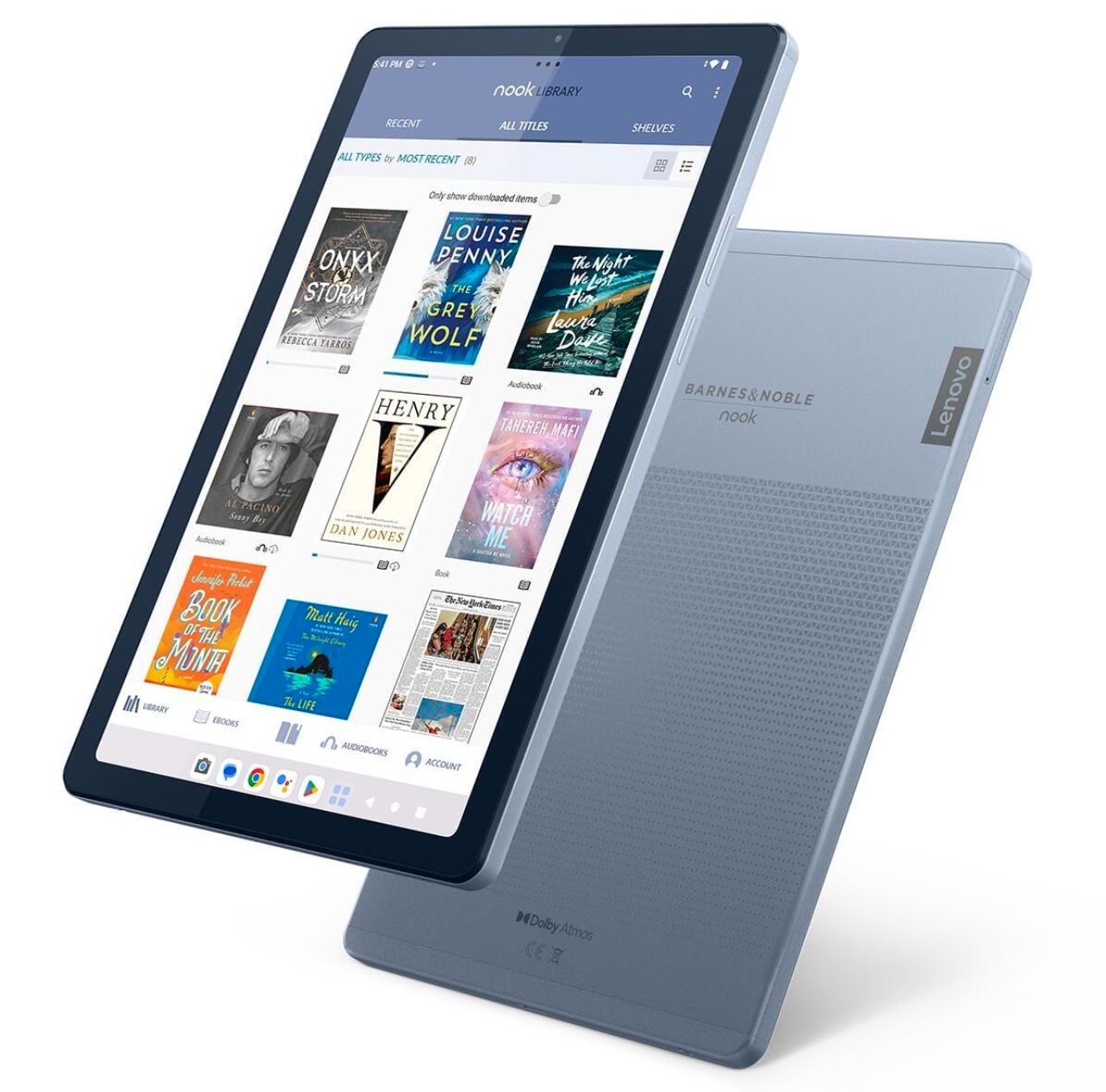 Nook 9” Lenovo Tablet Frost Edition