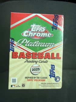 2025 Topps chrome platinum value box