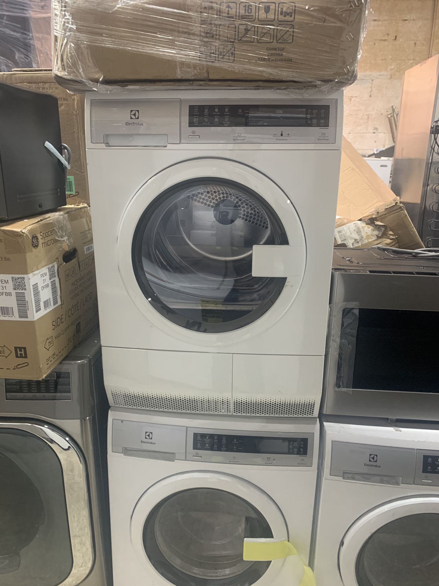electrolux washer dryer front load dryer 24 inches