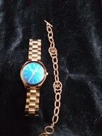 Michael Kors Rose Gold Watch & Bracelet 