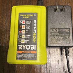 Ryobi 40v Lithium Charger