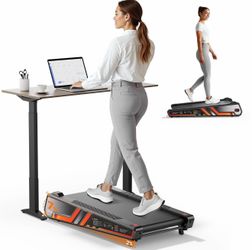 Repower Small Walking Pad for Home and Office, Portable Under Desk Treadmill ...