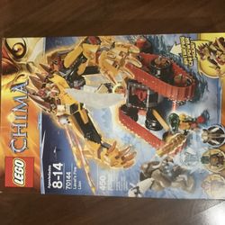 Lego Chima Used 100% Complete With Box, Instructions, And Mini Figures