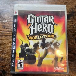 Guitar Hero World Tour For PS3