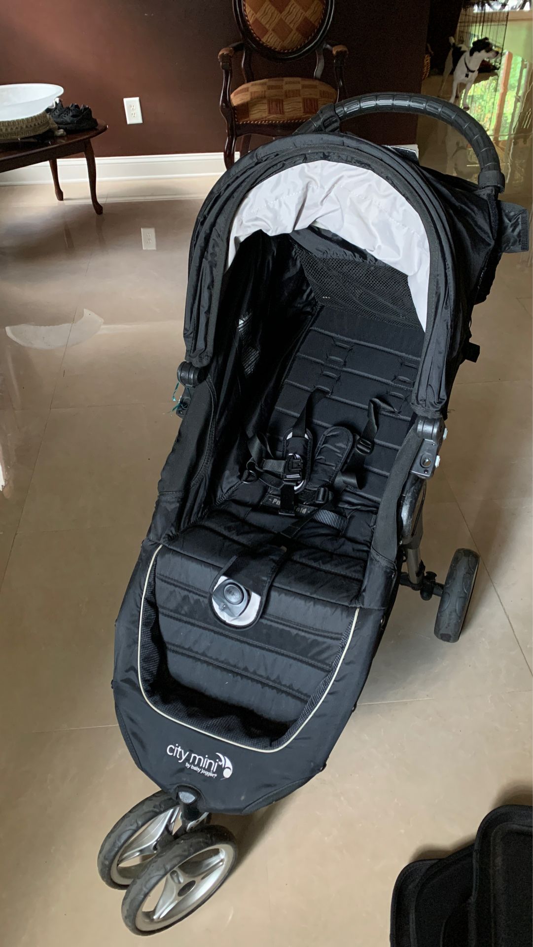 City Mini Stroller With Car Rugs!