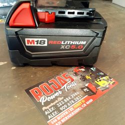Milwaukee M18 Redlithium XC5.0 Battery 