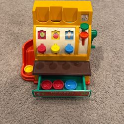 Fisher Price Cash Register - Vintage
