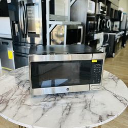 GE 1.6 Cu. Ft. Stainless Steel Countertop Microwave Oven
