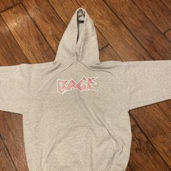 RAGE Hoodie Sweatshirt Large 