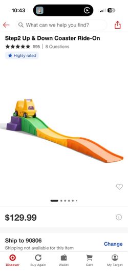 Step2 Up & Down Coaster Ride-On