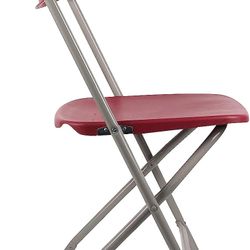 Red Folding Chair Pack Of 8