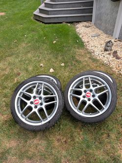 BBS VZ025 Wheels *NEED TO BE REPAIRED*