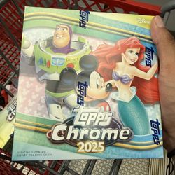 Topps Chrome Disney Mega Box 2025