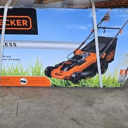 Black &Decker 20 Inch 40v Codless Lawn Mower 