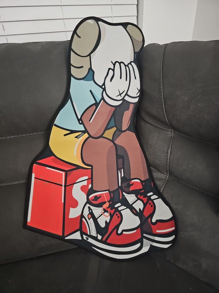 (KAWS) CUSTOMIZED RUGS BRAND NEW