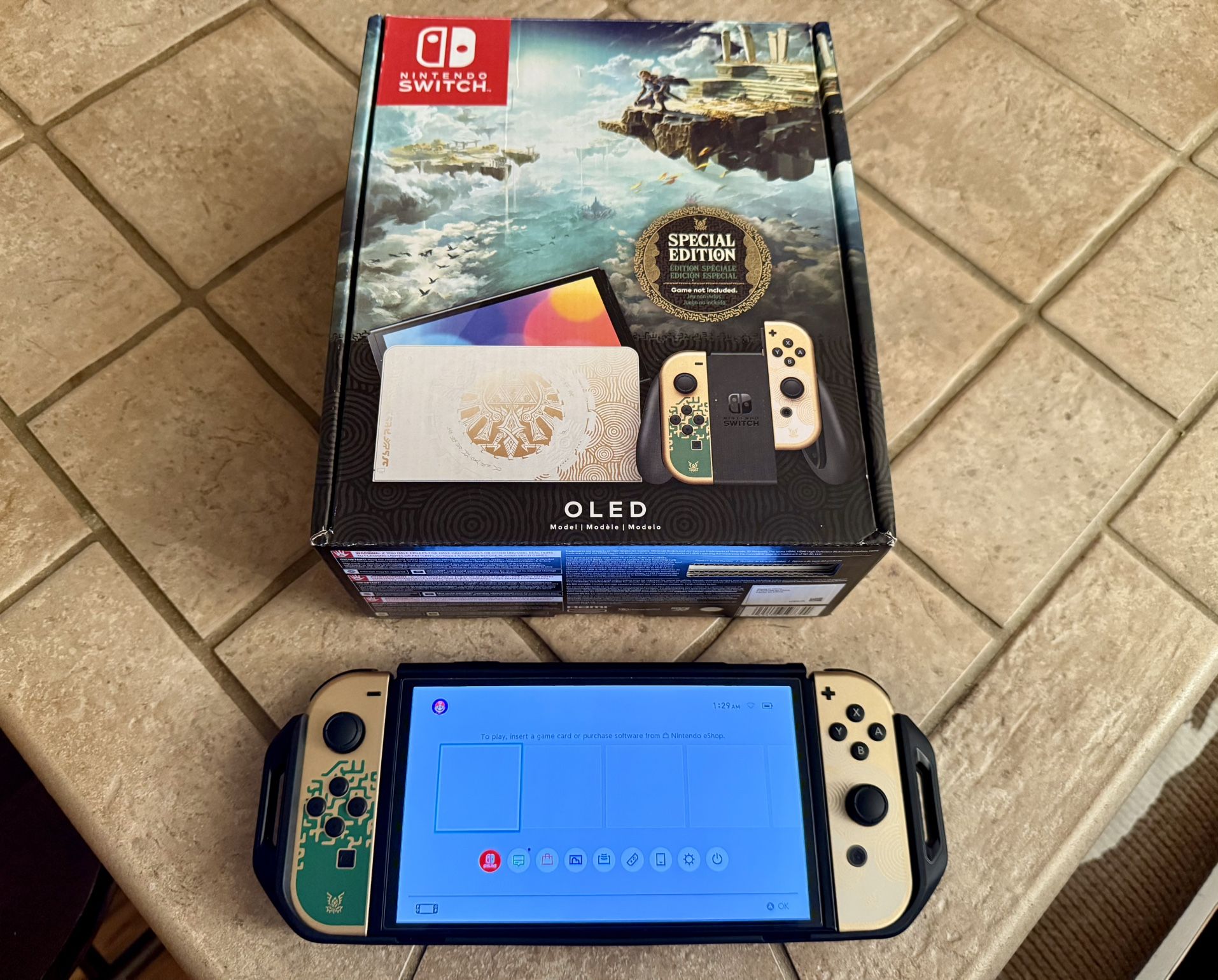 Zelda Edition Nintendo Switch OLED 🤩  Great Deal