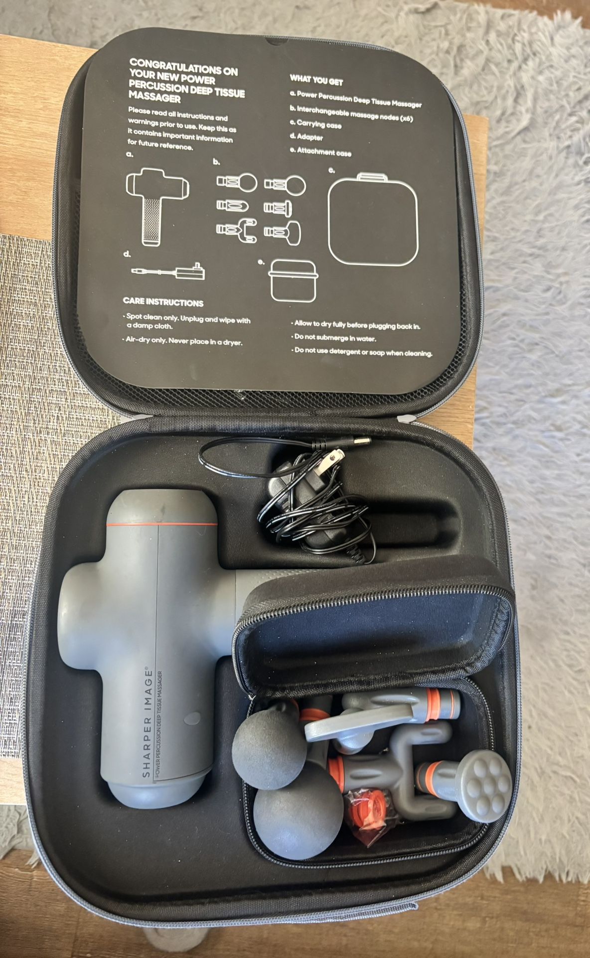 Sharper Image Powerboost Deep Tissue Massager 