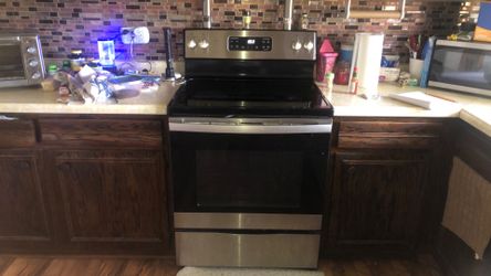 Ge stove black silver