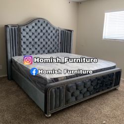 $899 Brand New King Bed Frame With Mattress (read description Below)