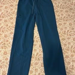Jaanuu - Men scrub pant - size Large - Carribean blue