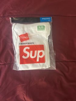 Supreme x Hanes Boxer Briefs 2-Pack XL
