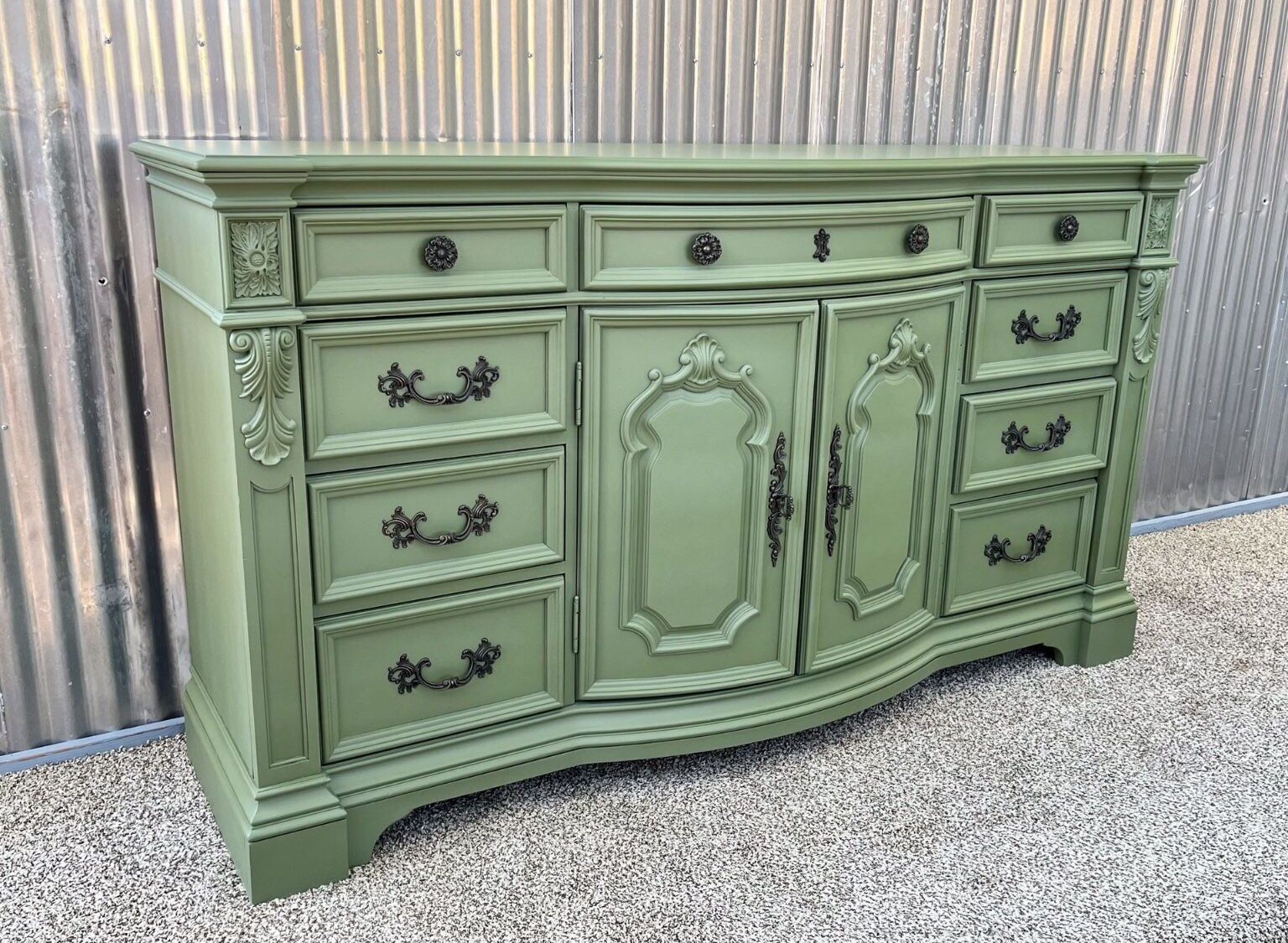 Large Tall 12 Drawer Buffet, Tv stand or Dresser
