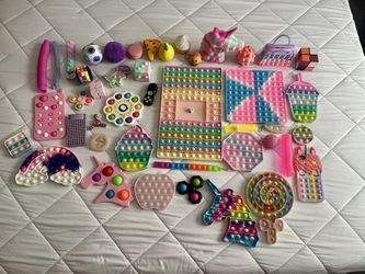 Kids Pop-it, Squishy & Fidget 40 Piece Set