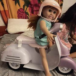 Doll An Scooter 