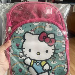 Brand new hello kitty ful kids 12” backpack