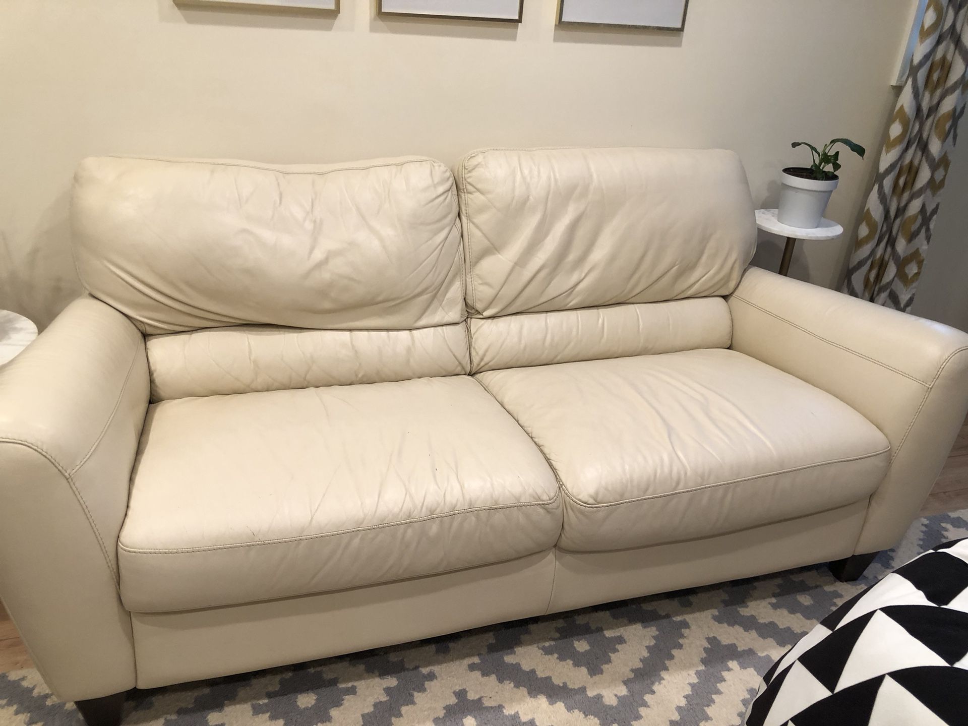 2 Leather Sofas From Macy’s 