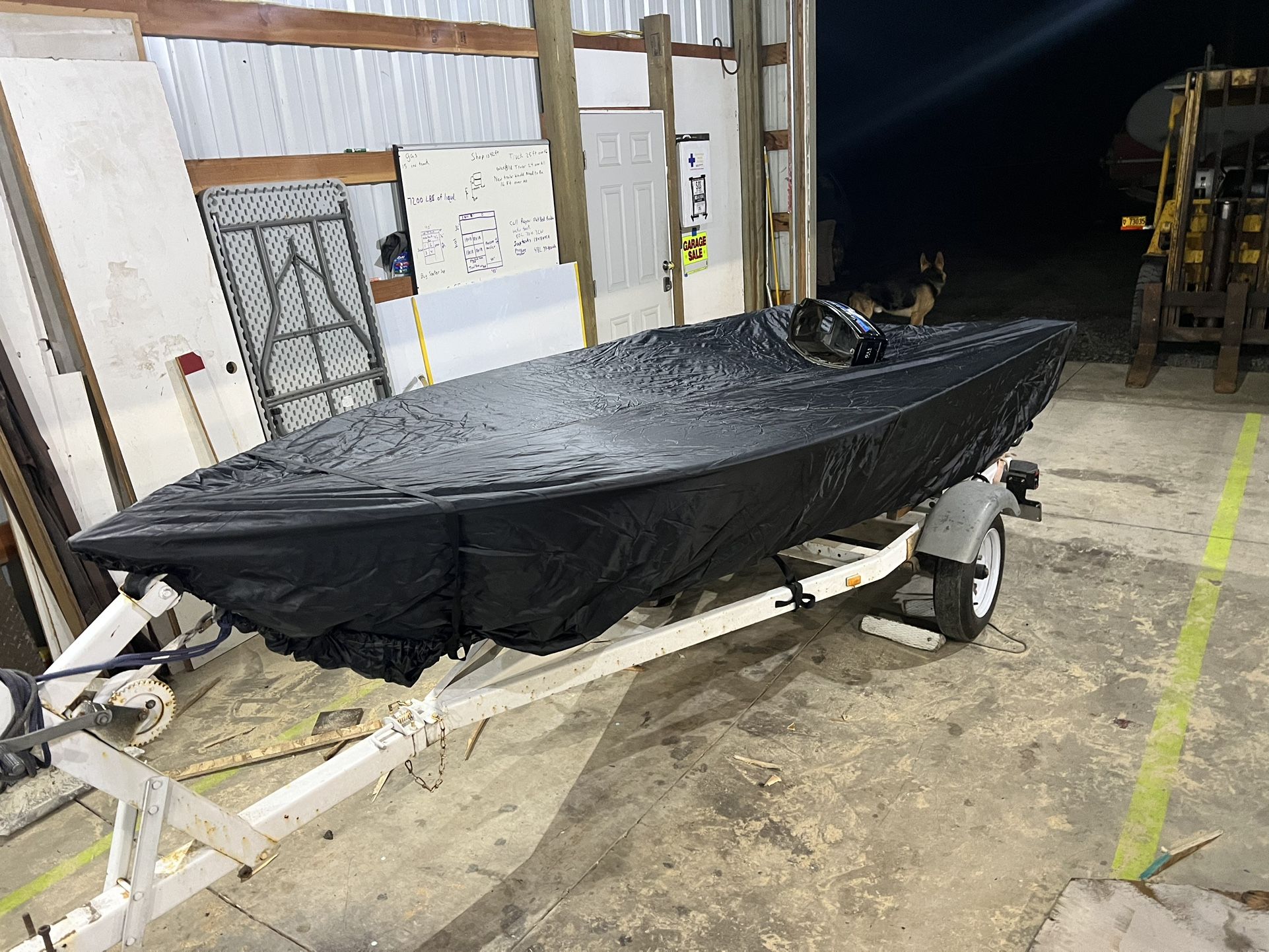 12ft Aluminum Boat Needs Work