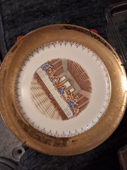 Last Supper Decorative Porcelain Plate